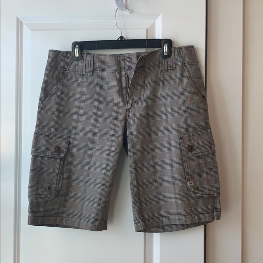 Roxy Plaid Bermudas